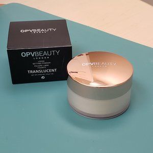 OPVBEAUTY London, Loose Setting Powder, Translucent.  New in box.  full size.